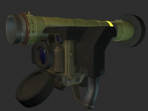fgm-148 javelin 3D Model