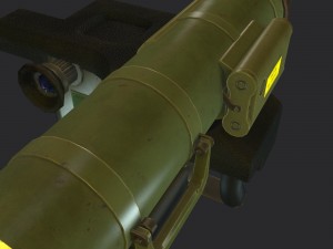 fgm-148 javelin 3D Model