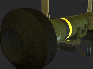 fgm-148 javelin 3D Model