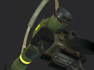 fgm-148 javelin 3D Model
