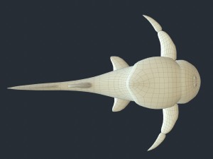 bothriolepis Model 3D