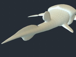 bothriolepis Model 3D