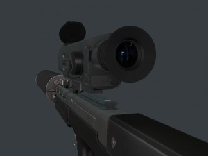 vyhlop sniper rifle 3Dモデル
