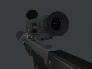 vyhlop sniper rifle 3D Model