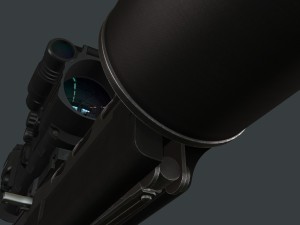 vyhlop sniper rifle 3Dモデル