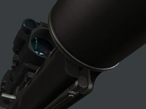 vyhlop sniper rifle 3D Model