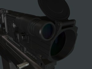 vyhlop sniper rifle 3Dモデル