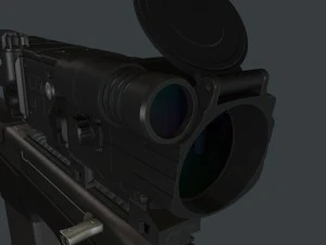 vyhlop sniper rifle 3D Model