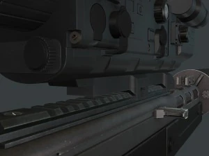 vyhlop sniper rifle 3D Model