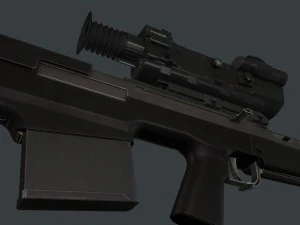 vyhlop sniper rifle 3D Model