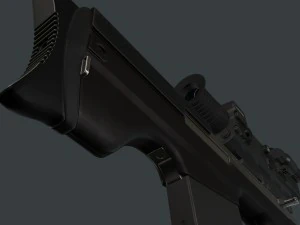 vyhlop sniper rifle 3D Model