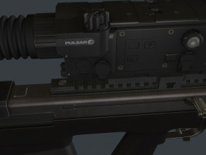 vyhlop sniper rifle 3Dモデル
