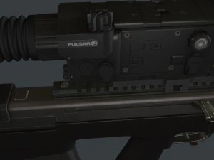 vyhlop sniper rifle 3D Model