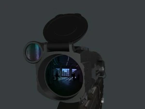 vyhlop sniper rifle 3D Model
