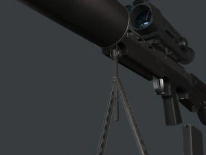 vyhlop sniper rifle 3D Model