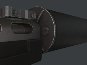 vyhlop sniper rifle 3D Model