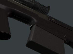 vyhlop sniper rifle 3Dモデル