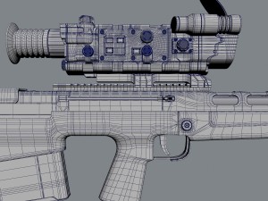 vyhlop sniper rifle 3Dモデル