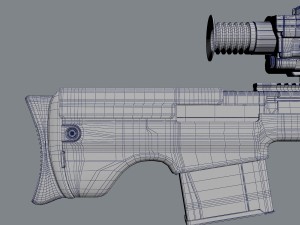 vyhlop sniper rifle 3Dモデル