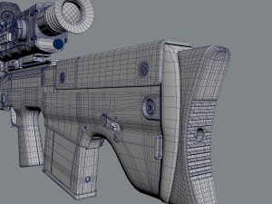 vyhlop sniper rifle 3Dモデル