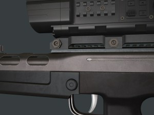 vyhlop sniper rifle 3Dモデル