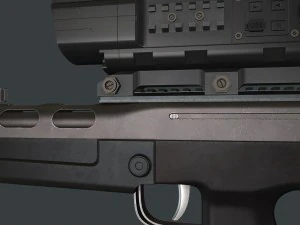 vyhlop sniper rifle 3D Model