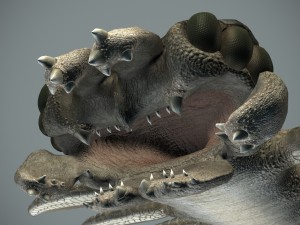 sea monster Modelo 3D