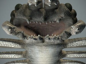 sea monster Modelo 3D