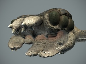 sea monster Modelo 3D