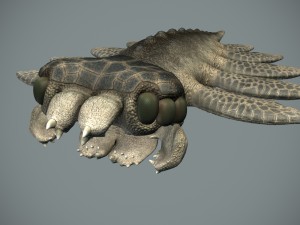 sea monster Modelo 3D
