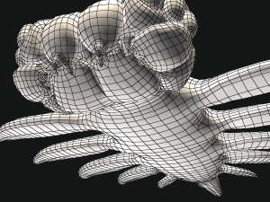 sea monster Modelo 3D