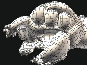 sea monster 3D Model
