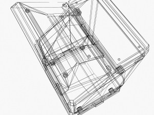 trash can 3D-Modell