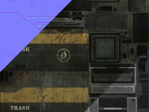 trash can 3D-Modell