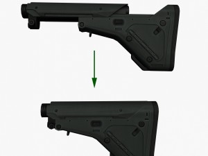 ubr stock 3Dモデル