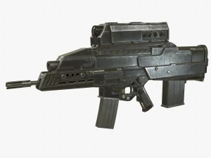 xm29 oicw 3D Model