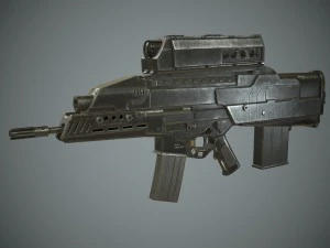 xm29 oicw 3D Model