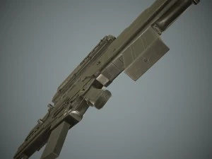 xm29 oicw 3D Model