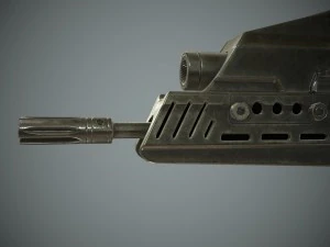xm29 oicw 3D Model