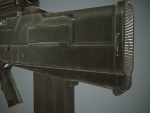xm29 oicw 3D Model