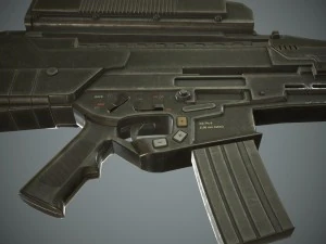 xm29 oicw 3D Model