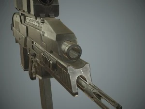 xm29 oicw 3D Model
