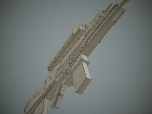 xm29 oicw 3D Model