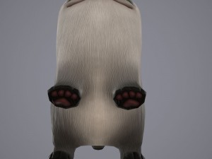 cartoon cat Model 3D