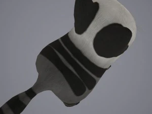 Cartoon-Katze 3D Modell