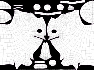 cartoon cat Model 3D