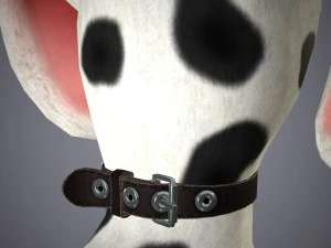cartoon dog 3D Model