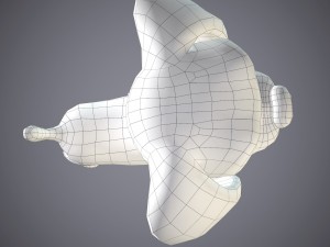 cartoon dog 3D 모델