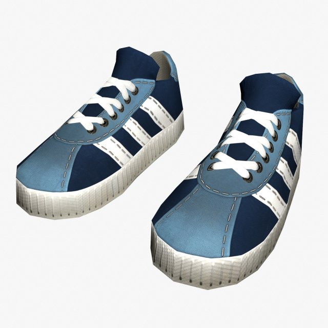 shoes 3D Модель .c4d .max .obj .3ds .fbx .stl .blend 