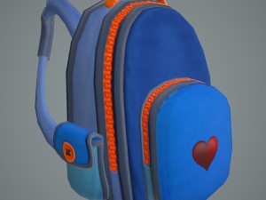 backpack 3D Model